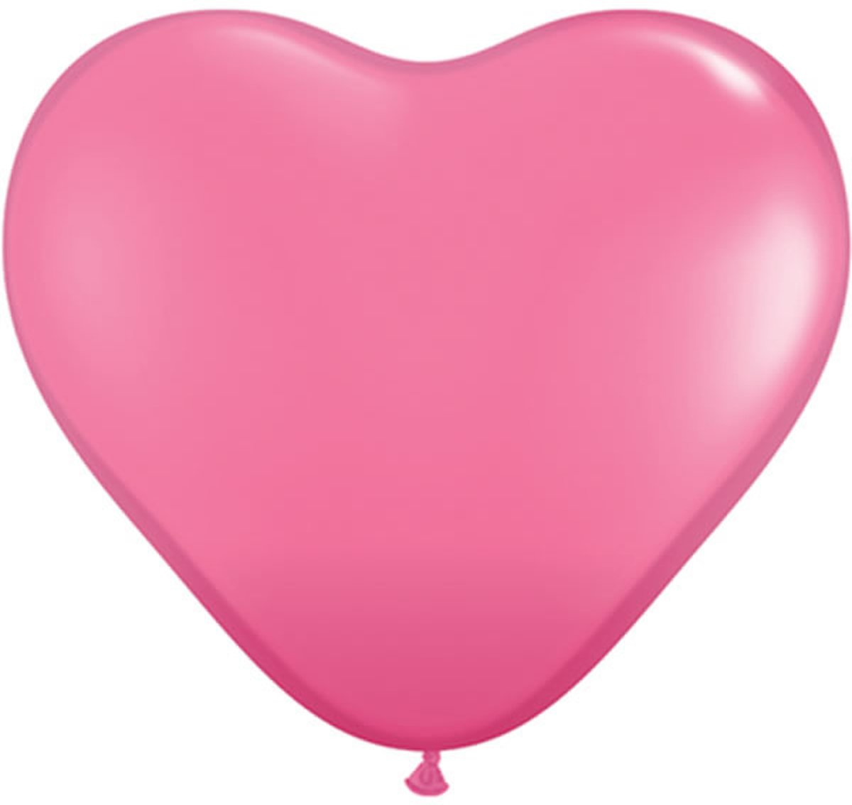 Topping ballon  Hart Roze 90cm